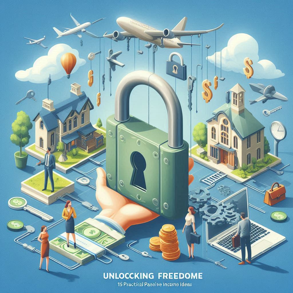 Unlocking Freedom: 15 Practical Passive Income Ideas for a Richer Life