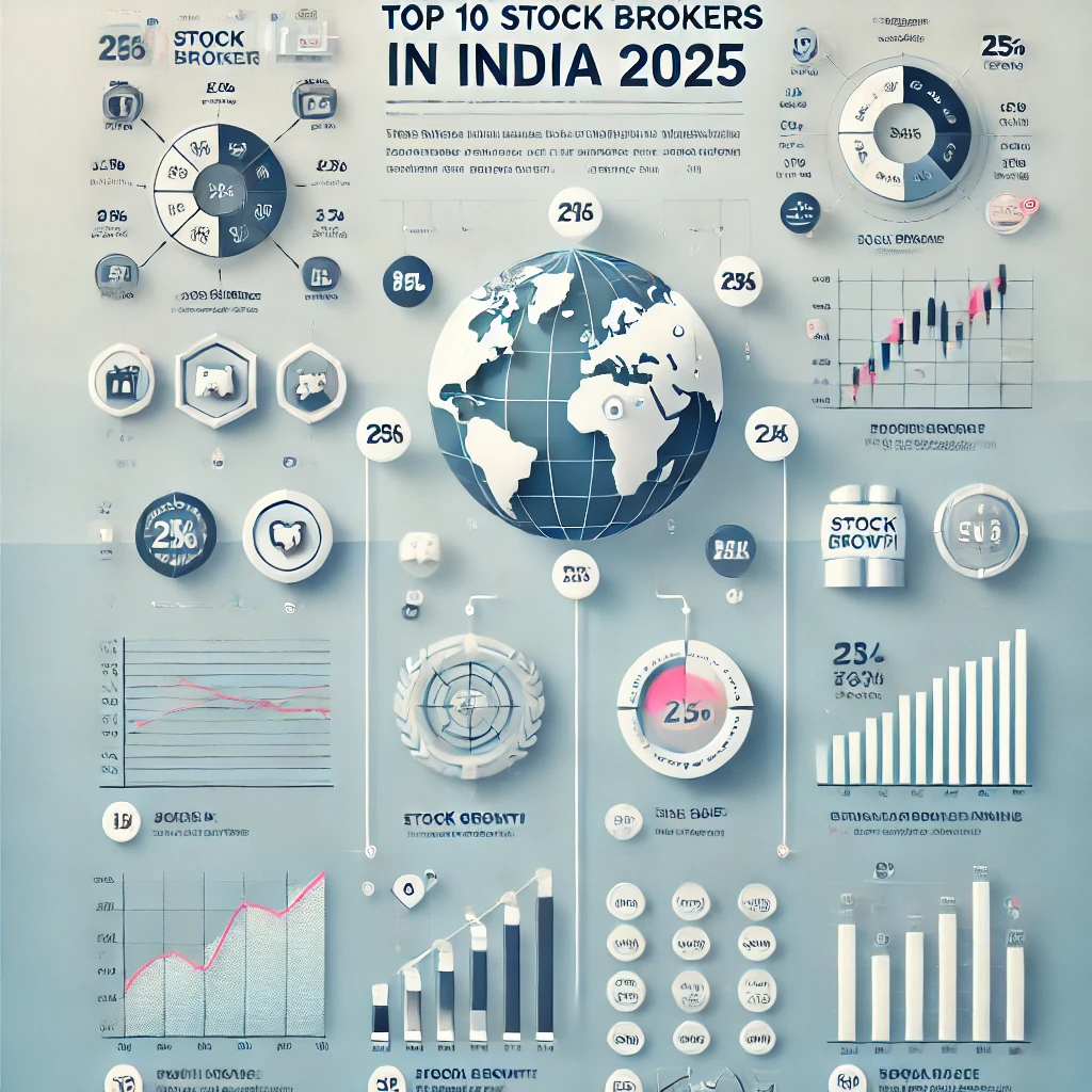 Top 10 Stock Brokers in India 2025